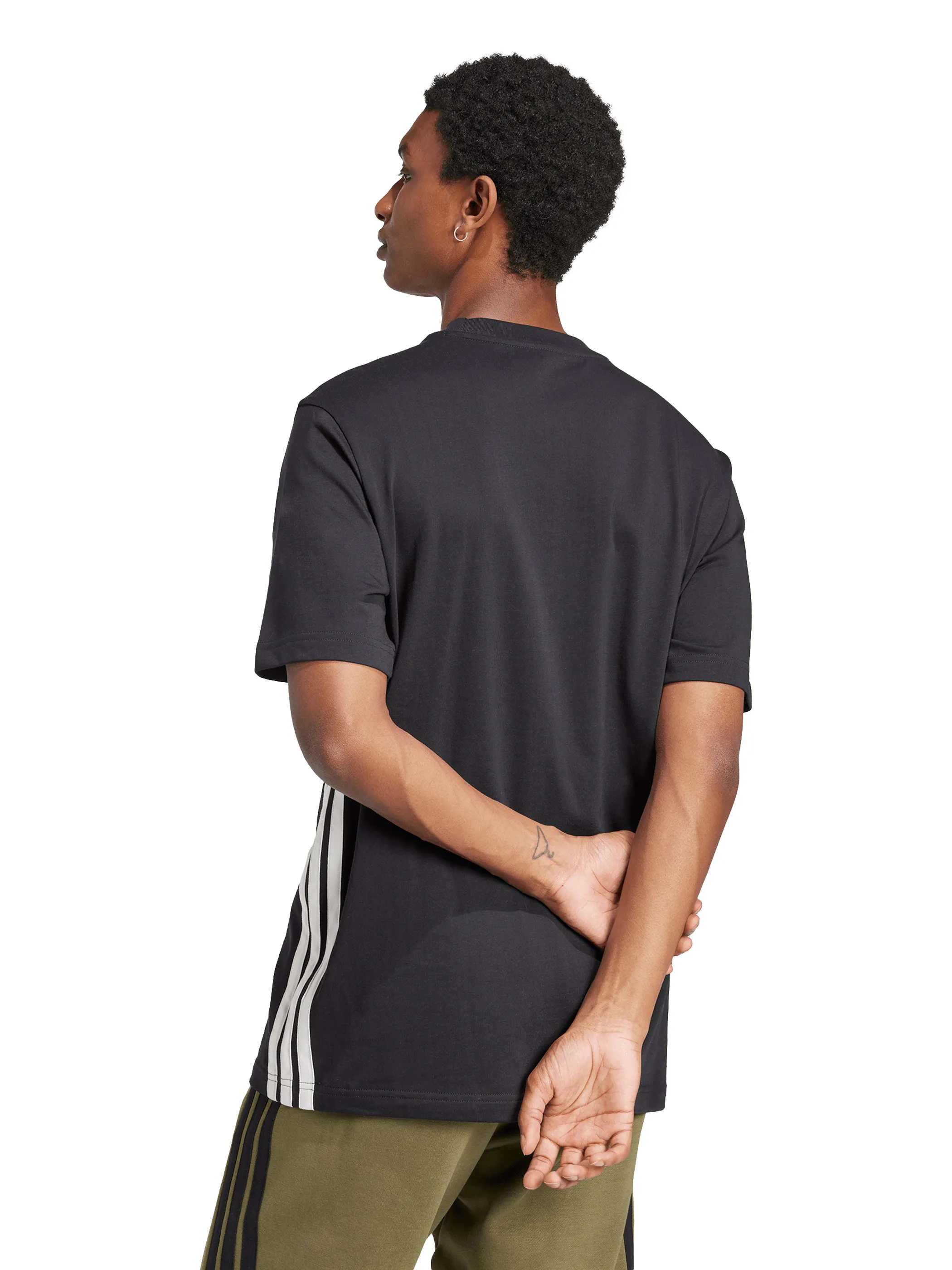 Adidas JD1906 He-T-Shirt ESS 3S 100% CO Schwarz 904949 000 2